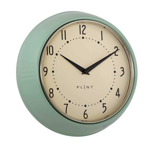 Nostalgische metall wanduhr - metall,