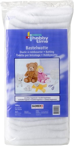 Bastelwatte glorex weiß 1 - glorex,, weiß,