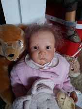 Künstlerpuppe Mona von Waltraud Hanl 