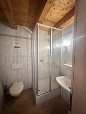 Neuwertige Duschkabine Eckeinstieg Kunststoffglas (Originalpreis 788€!)