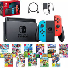 Nintendo Switch Konsole mit Joy-Con Top Spiele ???️1a
