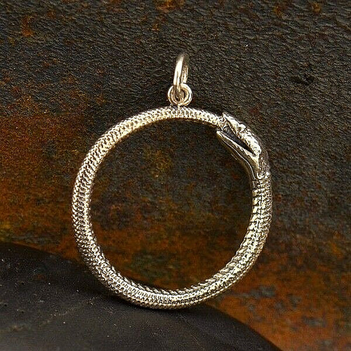 Sterling silber ouroboros - sterling,