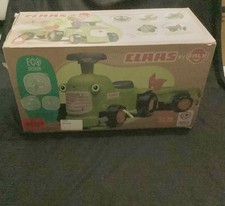 Claas Falk Rutscher Traktor Trecker mit Anhänger