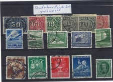 Deutsches Reich  tolles Lot gestempelt    BITTE ANSEHEN