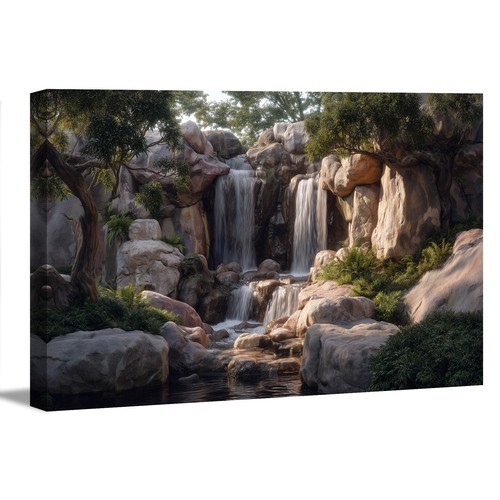 Bilder leinwand wasserfall - leinwand,