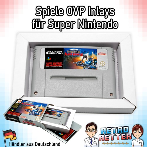 Inlays für super nintendo - inlays,