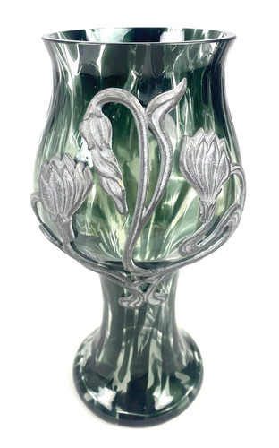 Jugendstil vase glas mit - jugendstil,