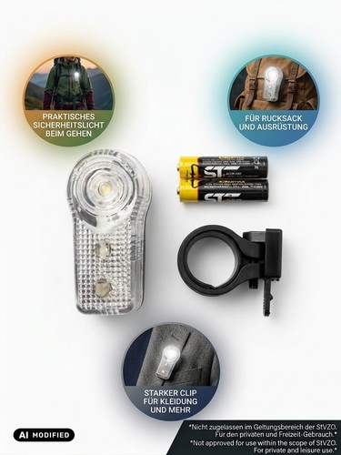 Led outdoor clip lampe camping - led,