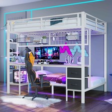 BRIGHTAKE 140x200cm Hochbett