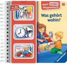 Mein großes Magnetbuch: Was