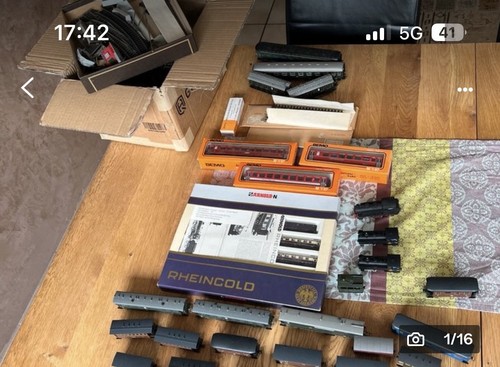 Schönes eisenbahnkonvolut mit - schönes,