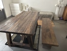 Massiv Teakholz Tisch 200x100x76