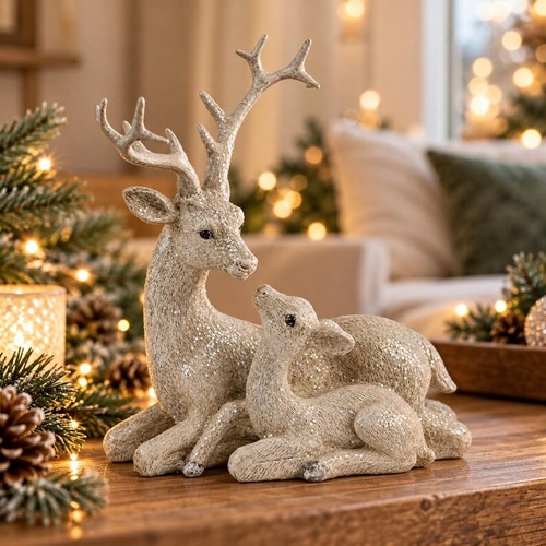 Hirsch deko weihnachten mit - hirsch,