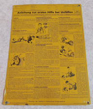 altes Blechschild Schild