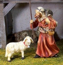 Schaf mit Glocke aus