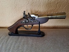 1718 Vintage Antik Roer Holz Pistole Feuerzeug für Zigaretten Geschenk /Deko