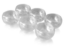 6er set dessertschalen glas - set,