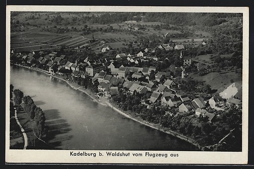 Ansichtskarte kadelburg - ansichtskarte,