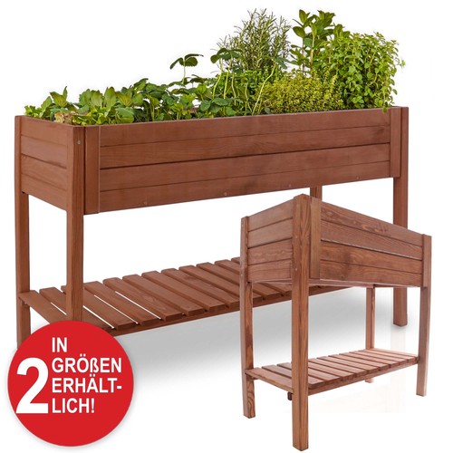 Hochbeet pflanzkasten mit - pflanzkasten,