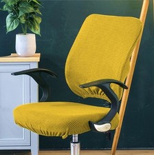 Stretche Bezug Husse Sitzbezug für Bürostuhl Bürodrehstuhl Drehstuhl--