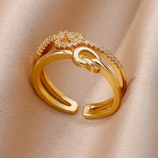 Einzigartiger 18K Gold Ring