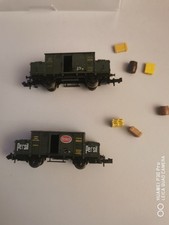 Minitrix N 51 3212 00 u. 51 3212 51 Kolonialwagen der K.Bay.Sts.B. in OVP RR2507