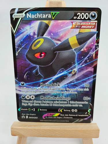Pokemon karte nachtara v - pokemon, karte: