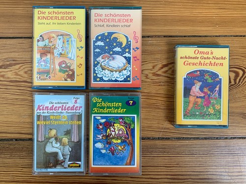Kinderhörspielkassetten mc - 5,