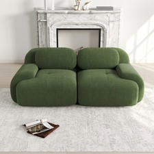 Loveseat-Sofa aus Cordsamt