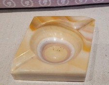 Aschenbecher Onyx  Halbedelstein Vintage