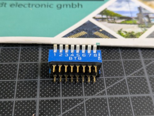 Bt8 dipswitch 8 made - |, in
