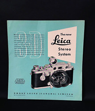 #A0525-Leica Leitz  the new Leica stereo system English  Prospect Canada Limited