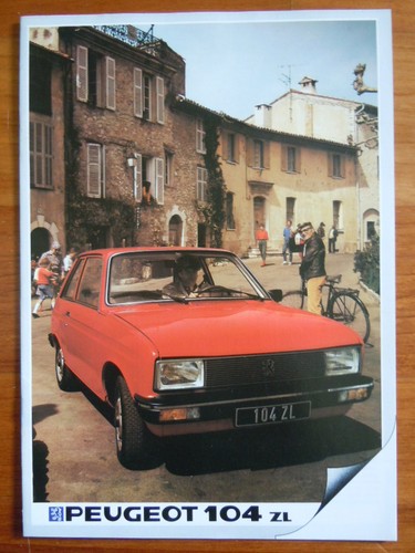 Peugeot prospekt 1983 - peugeot,