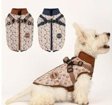 Hundemantel Blau & Braun –