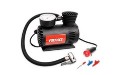 12V Mini Luft-Kompressor Auto Fahrrad Motorrad 300 PSI / 20 BAR +3 Adapter