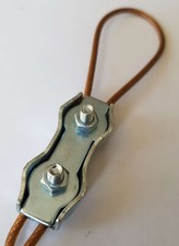 Doppel-Kastenklemme für KW Amateurfunk Dipol Antenne (4er Set)