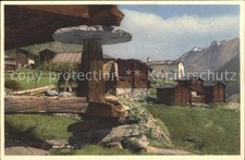 Blatten VS Holzhaeuser auf Stelzen