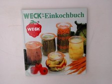 WECK Einkochbuch 00006376 deutsch, Buch zum Haltbarmachen von Lebensmittel, Einm