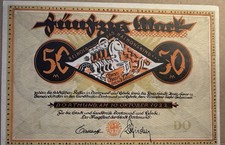 Notgeld Dortmund 50 Mark