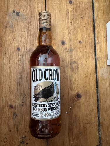 Old crow bourbon whiskey - crow,