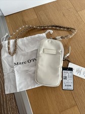 Marc O'Polo Akuna Cellphone Bag Handytasche iPhone Chalk White Weiß