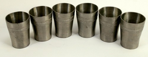 Zinn pur schnapsbecher - 6,