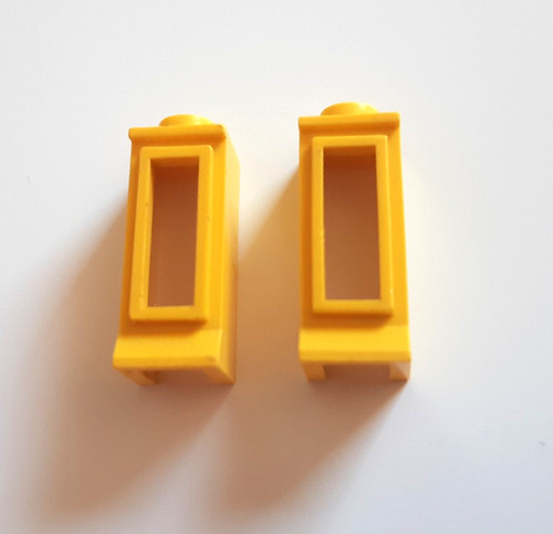 Lego fenster mit scheibe - 2x,