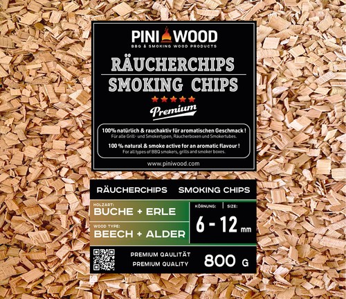 Pini 800 räucherchips buche - räucherchips,