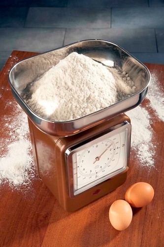 Wesco waage mit uhr - mit,