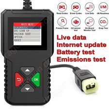 Kawasaki H2R 2017 - Aktuelles MOTORRAD 6-PIN DIAGNOSEWERKZEUG, OBD FI SCANNER