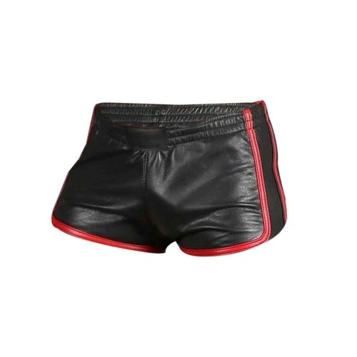 Echtes schafsleder shorts - schafsleder,