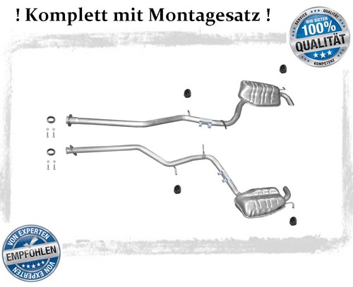 Endschalldämpfer mercedes - endschalldämpfer,