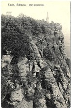Lilienstein, Aufstieg