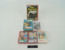 6x Quartett / Trumpfspiele